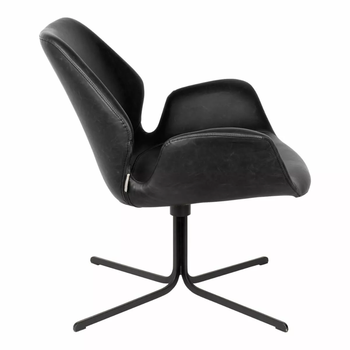 Zuiver Nikki Hvilestol Sort 6 Zuiver Nikki Hvilestol Sort - Bild 4