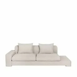 Broste Copenhagen Bay Sofa Venstre Beige