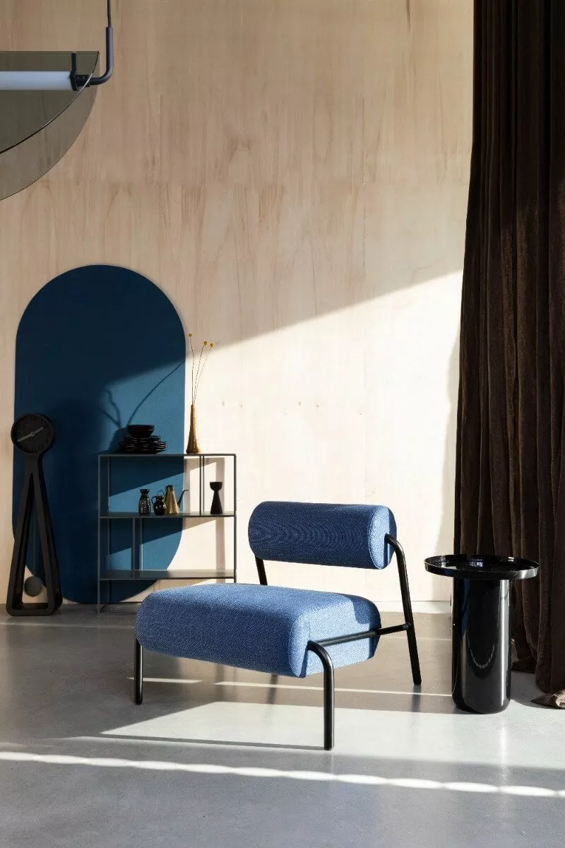 Zuiver Lekima Hvilestol Blå 14 Zuiver Lekima Hvilestol Blå - Bild 12