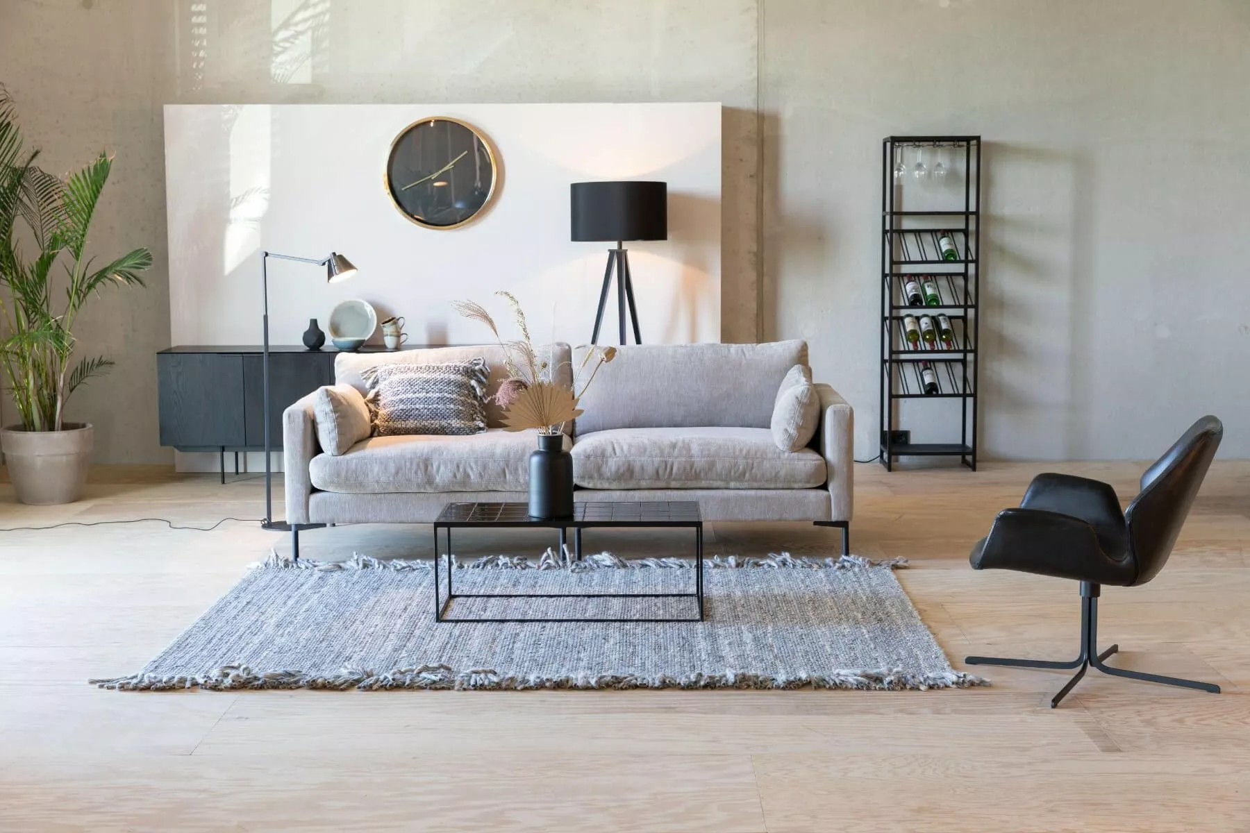 Zuiver Summer Sofa 3-seter Natur 4 Zuiver Summer Sofa 3-seter Natur - Bild 2