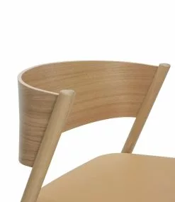 Hübsch Oblique Loungestol Med Sete Natur FSC -Bord Försäljningsbutik 331605 cu aw22 01 1