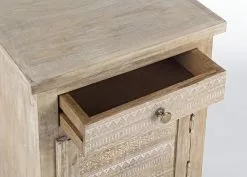 Bizzotto Mayra Nattbord 44x35x60 Cm -Bord Försäljningsbutik 47876