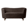 By Lassen Mingle Sofa Saueskinn Espresso -Bord Försäljningsbutik 500003 pack