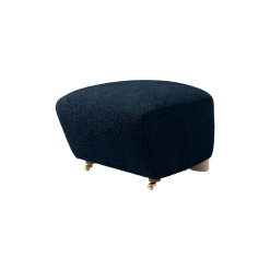 By Lassen The Tired Man Fotskammel Sacho Zero Mørk Blå -Bord Försäljningsbutik 525153