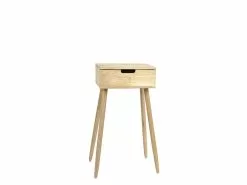 Villa Collection Sidebord Hvitvasket Eik 30x40x80 Cm