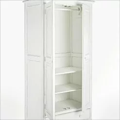 Bizzotto Colette Garderobeskap H190 Cm -Bord Försäljningsbutik 66305