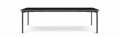Eva Solo Taffel Spisebord 90x250/370 Cm Flervalg -Bord Försäljningsbutik 707220001 taffel stor lige black argb high