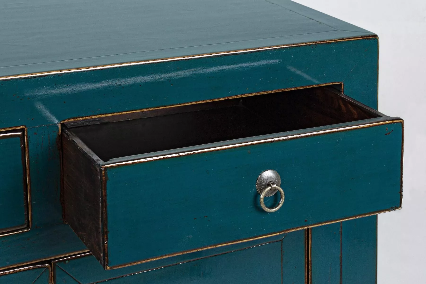 Bizzotto Jinan Skjenk Blå 91x43x84 Cm 6 Bizzotto Jinan Skjenk Blå 91x43x84 Cm - Bild 4