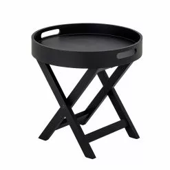 Bloomingville Freya Sidebord Gummitre Sort 10 Bloomingville Freya Sidebord Gummitre Sort -Bord Försäljningsbutik 82050217 1