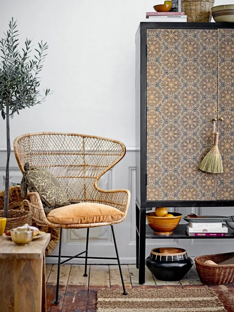 Bloomingville Lynne Skap Mangotre Sort H170 Cm. 9 Bloomingville Lynne Skap Mangotre Sort H170 Cm. - Bild 7