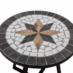 Bloomingville Inaz Sidebord Sort Sten -Bord Försäljningsbutik 82051798 1