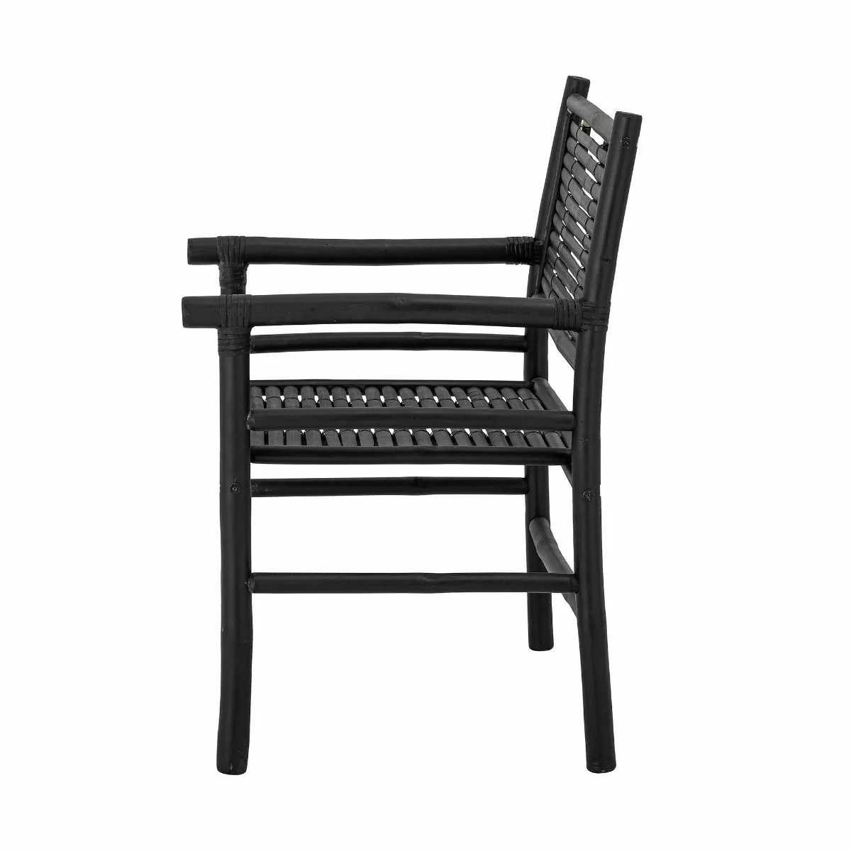 Bloomingville Coen Loungestol Sort 2 Stk 6 Bloomingville Coen Loungestol Sort 2 Stk - Bild 4