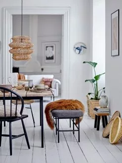 Bloomingville Farell Benk Grå 140 Cm. -Bord Försäljningsbutik 82054063 79