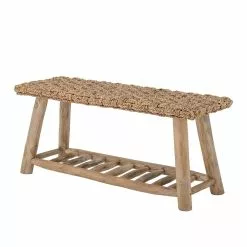 Bloomingville Neema Benk Teak Natur 104 Cm -Bord Försäljningsbutik 82054780 1