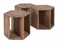 Bizzotto Kant Sidebord 3 Stk -Bord Försäljningsbutik 83986