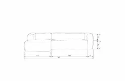 WOOOD Bean Hörnsoffa Ljusgrå Flervals-vänster Hörn 17 WOOOD Bean Hörnsoffa Ljusgrå Flervals-vänster Hörn -Bord Försäljningsbutik 8714713109142 9