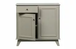 WOOOD Lily Skap Furu Grå 93x98x55 Cm -Bord Försäljningsbutik 8714713115600 4