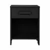 Woood Dennis Nattbord Pine Black