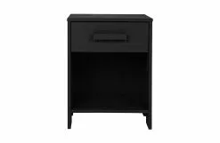 Woood Dennis Nattbord Pine Black