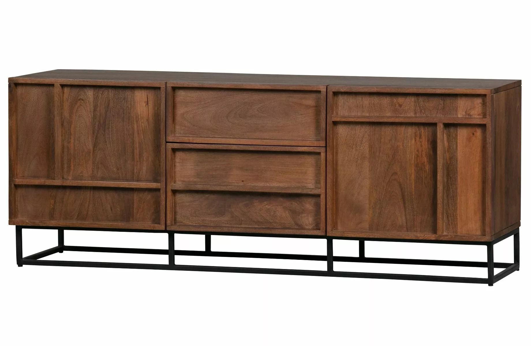 Woood Forrest TV-bänk Mangoträd 4 Woood Forrest TV-bänk Mangoträd - Bild 2