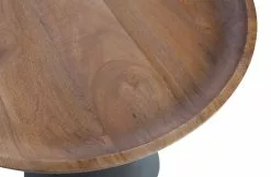 WOOOD Dana Sidebord Tre/Metall Sort Ø48 Cm 11 WOOOD Dana Sidebord Tre/Metall Sort Ø48 Cm -Bord Försäljningsbutik 8714713134724 5