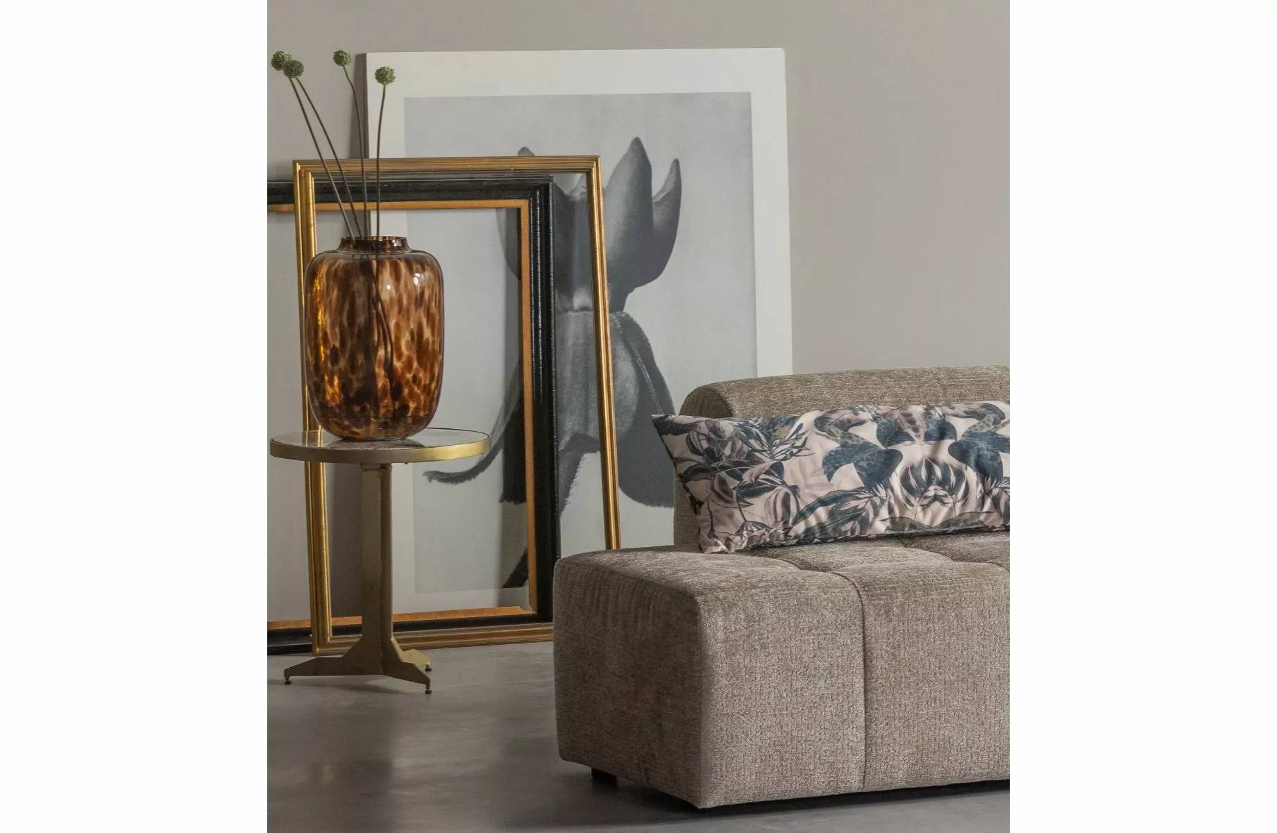 BePureHome Cute Sidebord Marmor Ø45 Cm 5 BePureHome Cute Sidebord Marmor Ø45 Cm - Bild 3