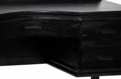 BePureHome Boudoir Sminkebord Acaciatre Sort 83x120x40 Cm -Bord Försäljningsbutik 8714713137190 4 1