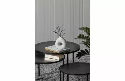 WOOOD Janna Settbord S/3 Mørk Brun -Bord Försäljningsbutik 8714713145737 3