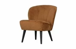 WOOOD Sara Fåtölj Sammetskonjak -Bord Försäljningsbutik 8714713146246 4