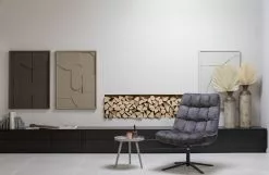 WOOOD Job Hvilestol M/sving Fløyel Antrasitt 12 WOOOD Job Hvilestol M/sving Fløyel Antrasitt -Bord Försäljningsbutik 8714713146253 2