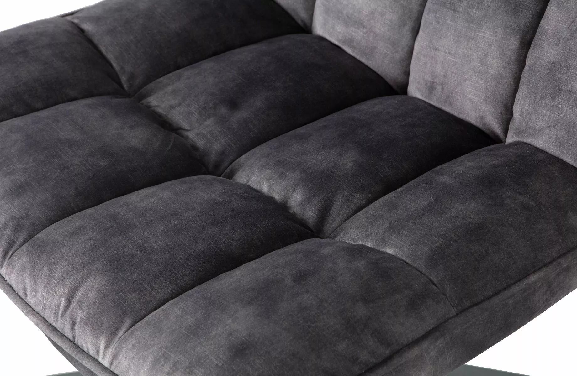 WOOOD Job Hvilestol M/sving Fløyel Antrasitt 8 WOOOD Job Hvilestol M/sving Fløyel Antrasitt - Bild 6