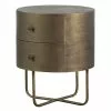 BePureHome Blank Sidobord Antik Mässing Ø39 Cm 1 BePureHome Blank Sidobord Antik Mässing Ø39 Cm -Bord Försäljningsbutik 8714713155224