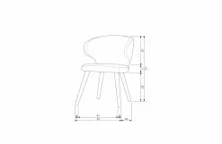 Vtwonen Cape Matstol Svart 2 St -Bord Försäljningsbutik 8714713155262 9