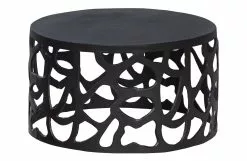 WOOOD Jaspis Soffbord Svart Ø64 Cm