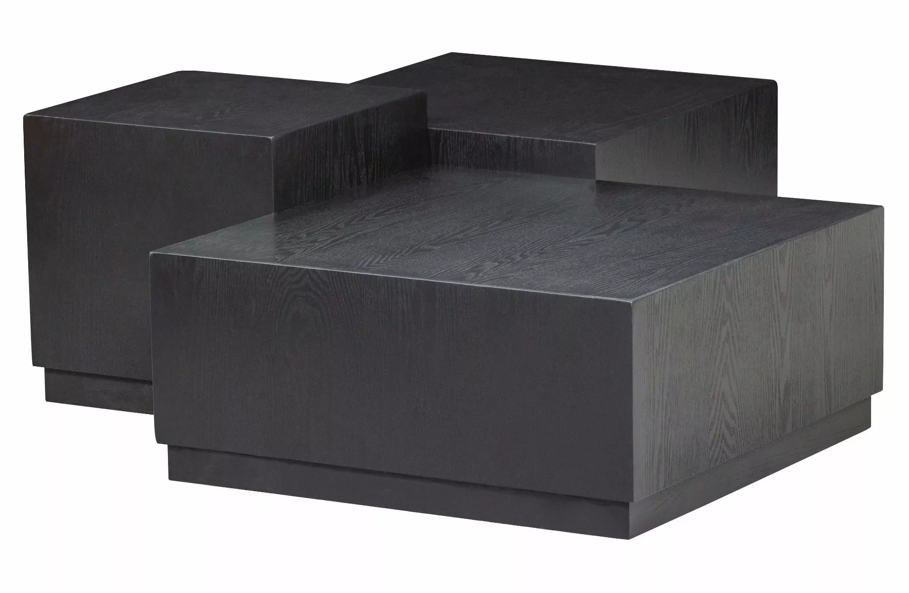 WOOOD Pim Soffbord Svart 3 St 3 WOOOD Pim Soffbord Svart 3 St