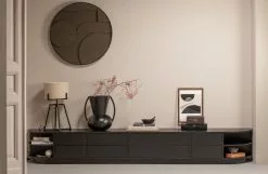 WOOOD Finca Modul För TV-bänk Höger Hörn Furu Svart -Bord Försäljningsbutik 8714713160518 2