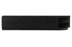 WOOOD Finca Modul För TV-bänk Höger Hörn Furu Svart -Bord Försäljningsbutik 8714713160518 9