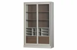 WOOOD James Vitrineskap Furu 200x125x47 Cm -Bord Försäljningsbutik 8714713162444 3