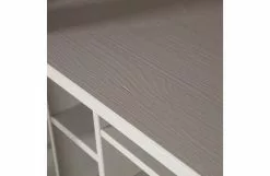 WOOOD James Vitrineskap Furu 200x125x47 Cm -Bord Försäljningsbutik 8714713162444 7