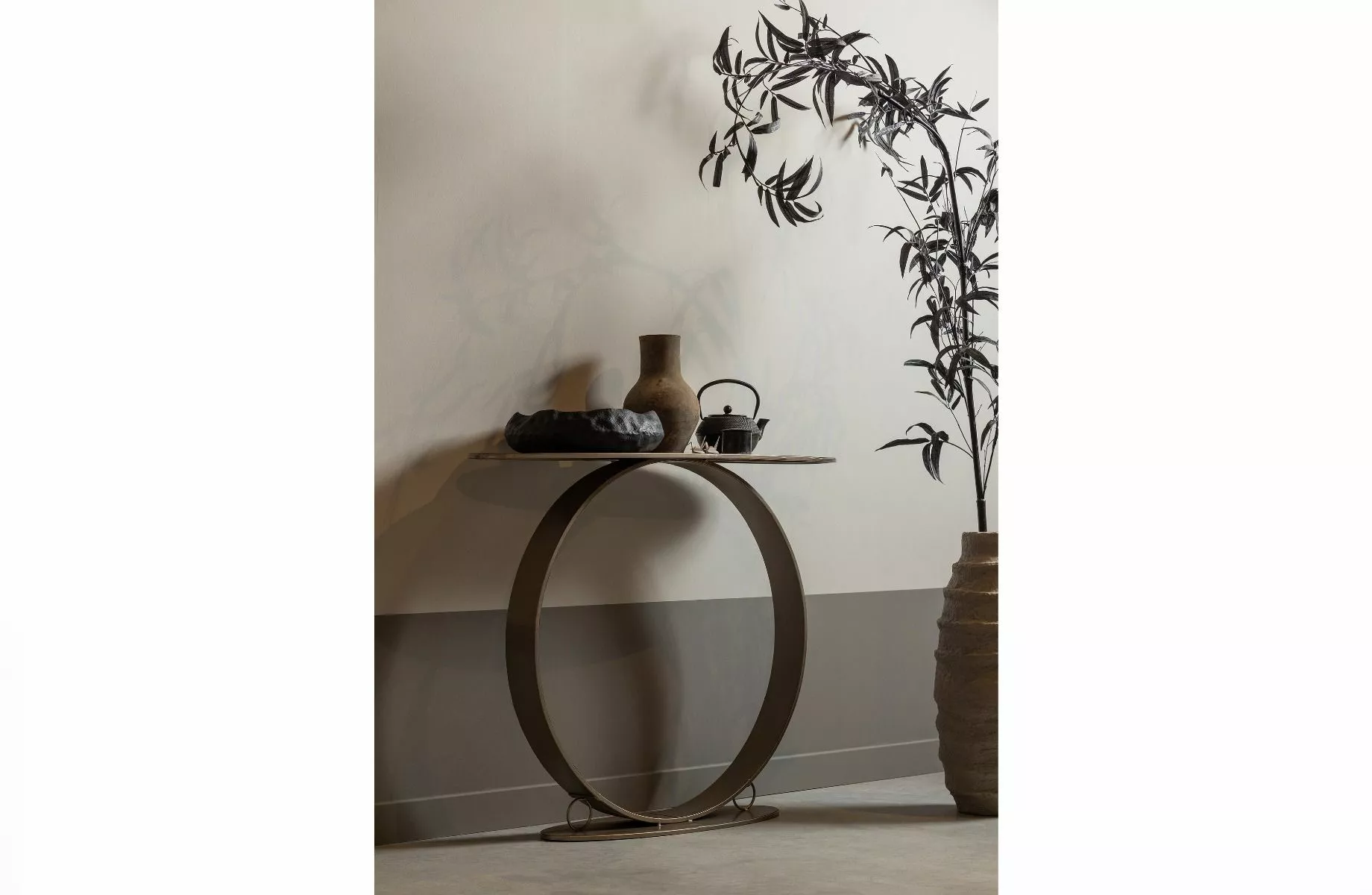 BePureHome Comic Sidebord Metall Champagne 4 BePureHome Comic Sidebord Metall Champagne - Bild 2