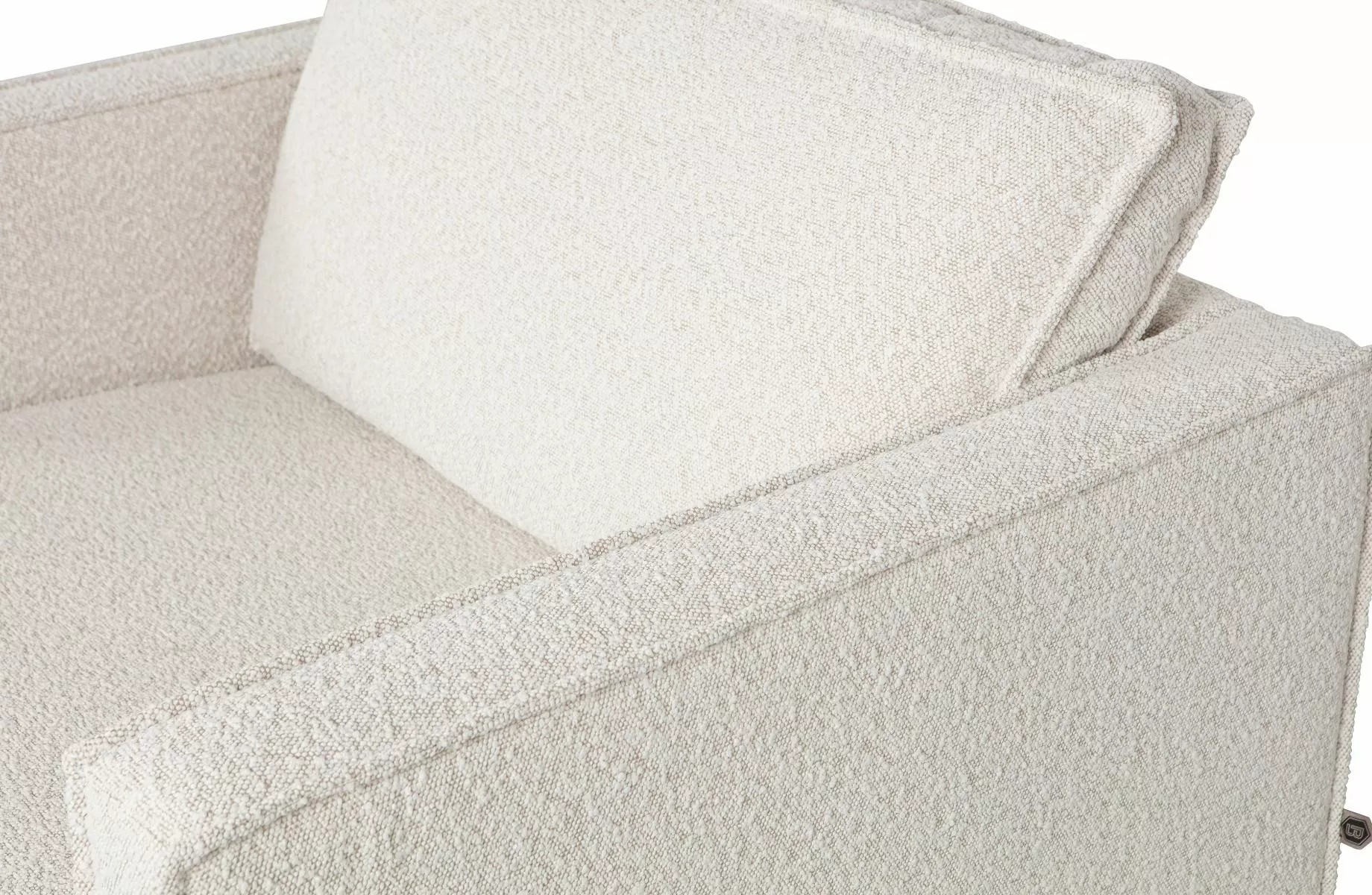 BePureHome Rodeo Hvilestol Bouclé Natur 9 BePureHome Rodeo Hvilestol Bouclé Natur - Bild 7