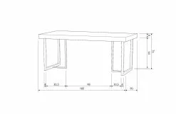 WOOOD Maxime Spisebord Resirkulert Teak Flervalg -Bord Försäljningsbutik 8714713168804 50