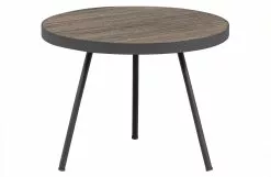 WOOOD Maxime Sofabord Resirkulert Teak Ø54xH40 Cm