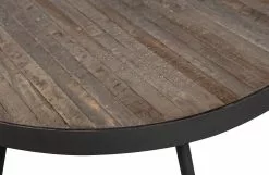 WOOOD Maxime Sofabord Resirkulert Teak Ø54xH40 Cm -Bord Försäljningsbutik 8714713168842 5