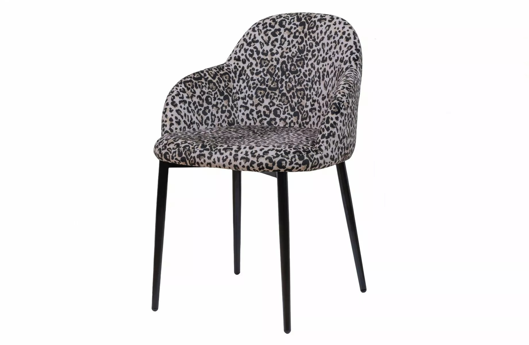 WOOOD Noortje Spisestol Panterprint 2 Stk 4 WOOOD Noortje Spisestol Panterprint 2 Stk - Bild 2