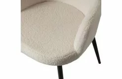 WOOOD Noortje Spisestol Teddyhvit 2 Stk -Bord Försäljningsbutik 8714713169092 7