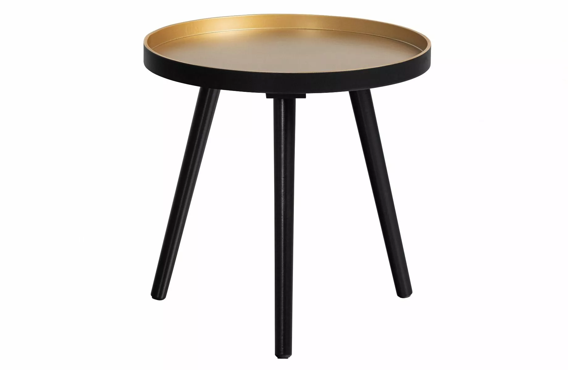 WOOOD Esma Sidebord Gull Ø41 Cm 3 WOOOD Esma Sidebord Gull Ø41 Cm