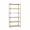 Hübsch Hylla M / 6 Hyllor Ek Naturfärgad FSC. -Bord Försäljningsbutik 880508 scaled 1
