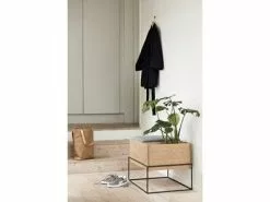 Hübsch Bänk M / Kudde Och Extra Rum, Ek Natur / Grå FSC -Bord Försäljningsbutik 880512 6