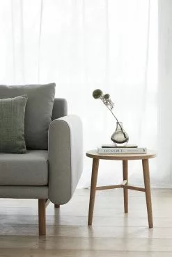 Hübsch Bord Rundt Eik Naturfarget 3 Stk -Bord Försäljningsbutik 880522 im ss19 01 1